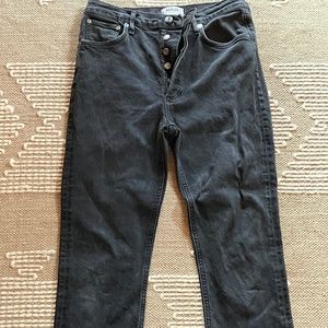 Agolde Black Riley Jeans